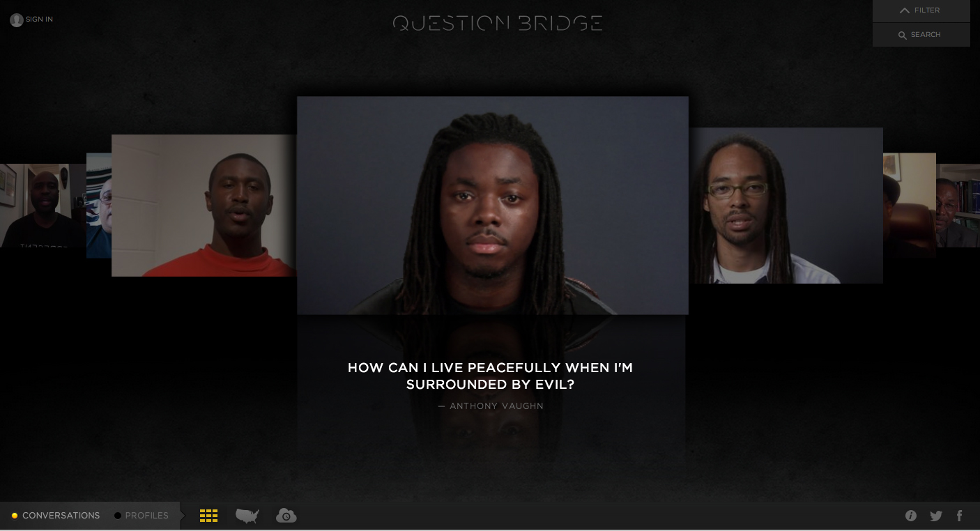 Question Bridge: Black Males, 2015 ICP Infinity Award, New Media