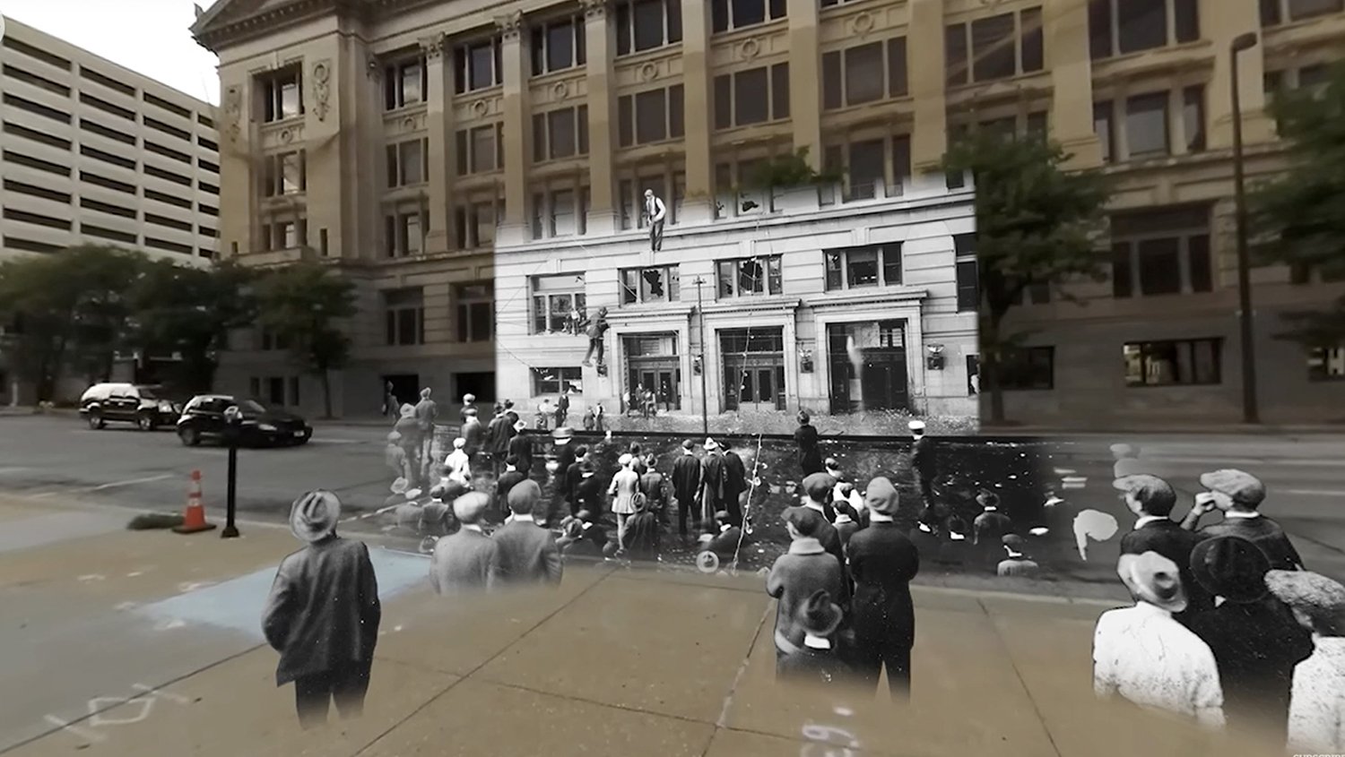 Omaha riot: how a white mob lynched a Black man and destroyed a city - 360 video