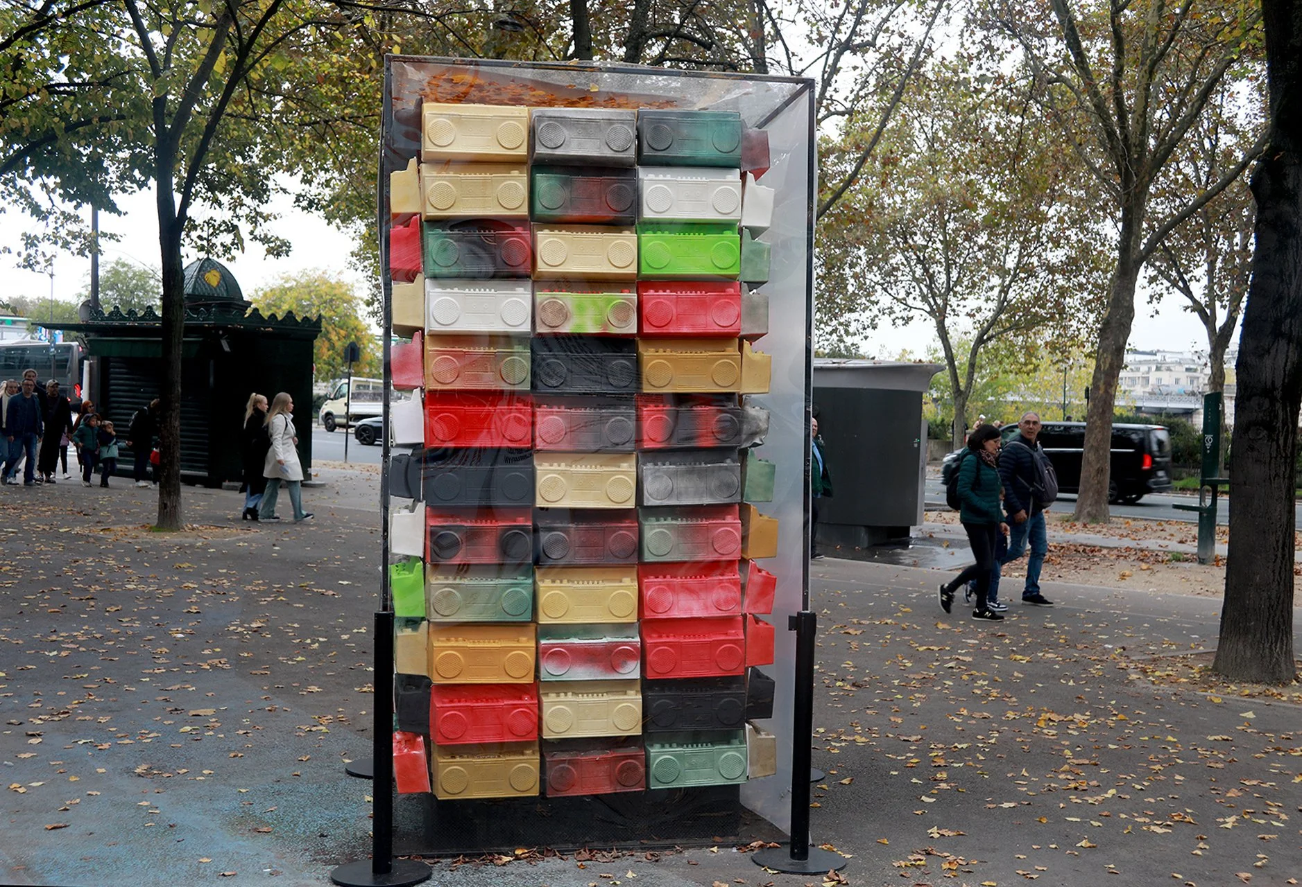 Hip Hop 50: Sugarcane and Cotton Boombox Sculpture, Paris, France