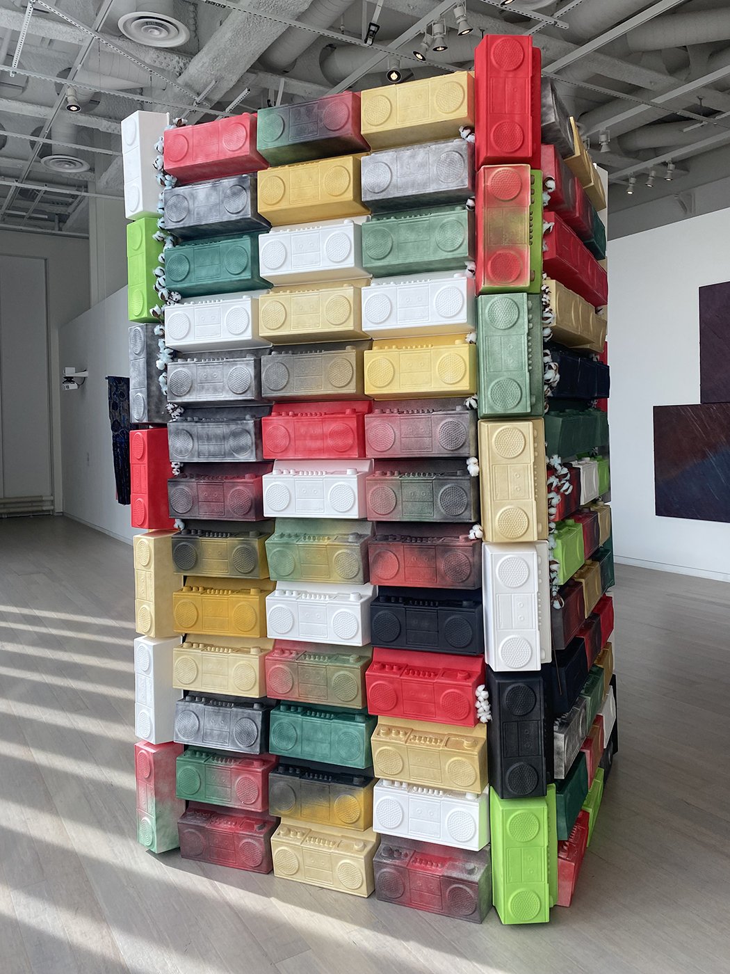 Hip Hop 50 Boombox Harlem: Sugarcane and Cotton, Sculpture