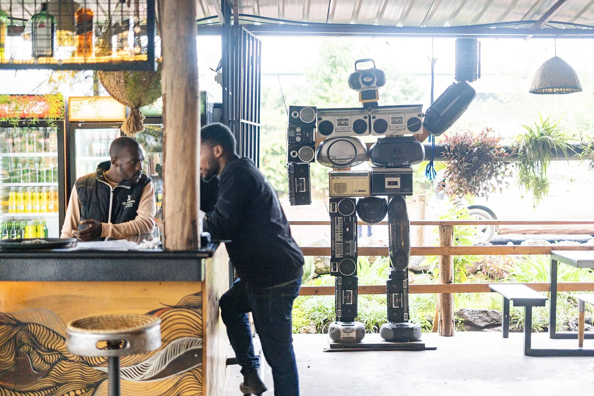 Got The Power: Ethiopia; installed at The Venue Warehouse in Addis Ababa