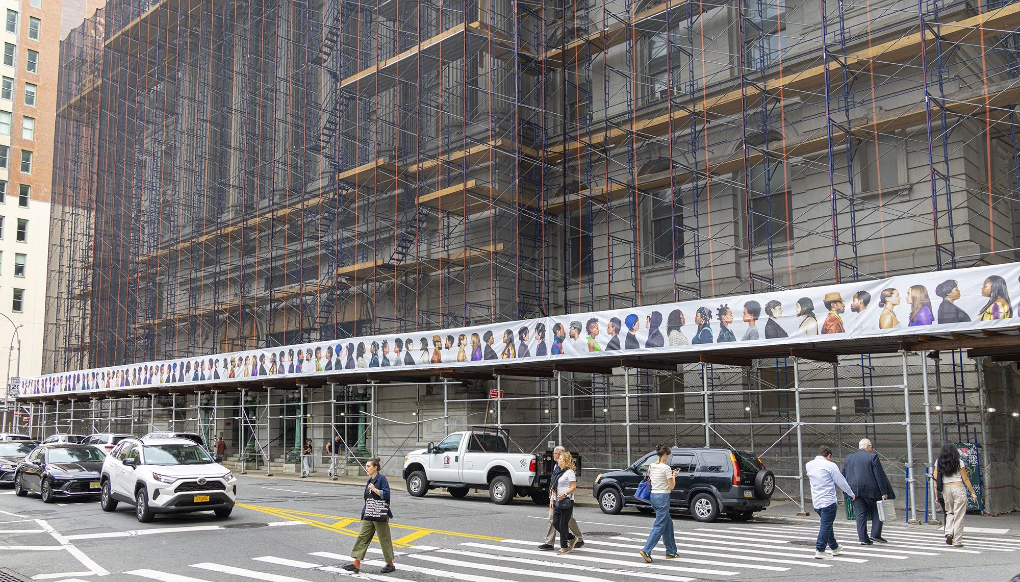 City Canvas 31 Chambers Street, NY, NY with the NYC Dept. of Cultural Affairs