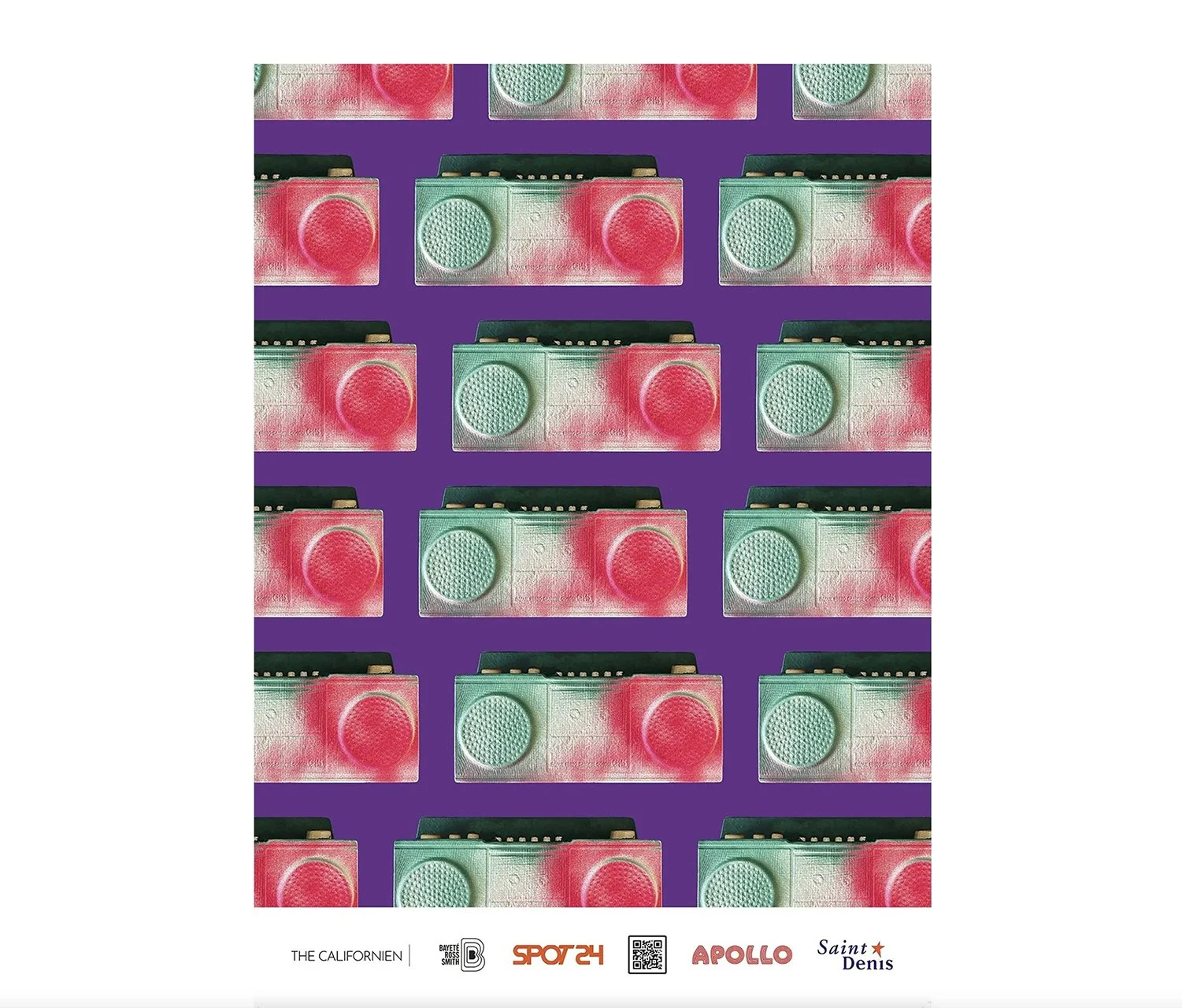 Hip Hop 50 Boombox France Poster With Borders.jpg