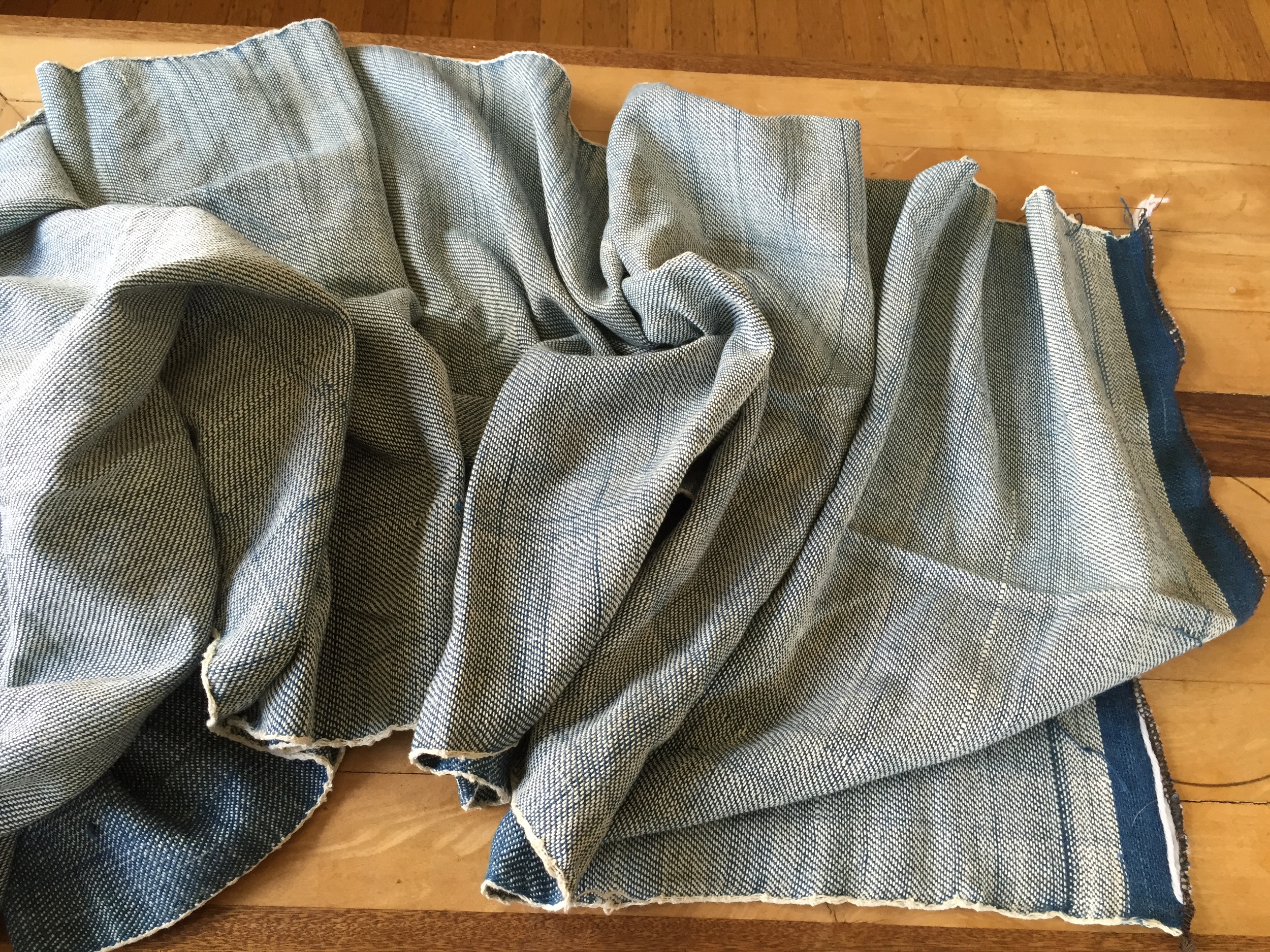Handwoven denim is softer than machine loomed denim, obviously. 