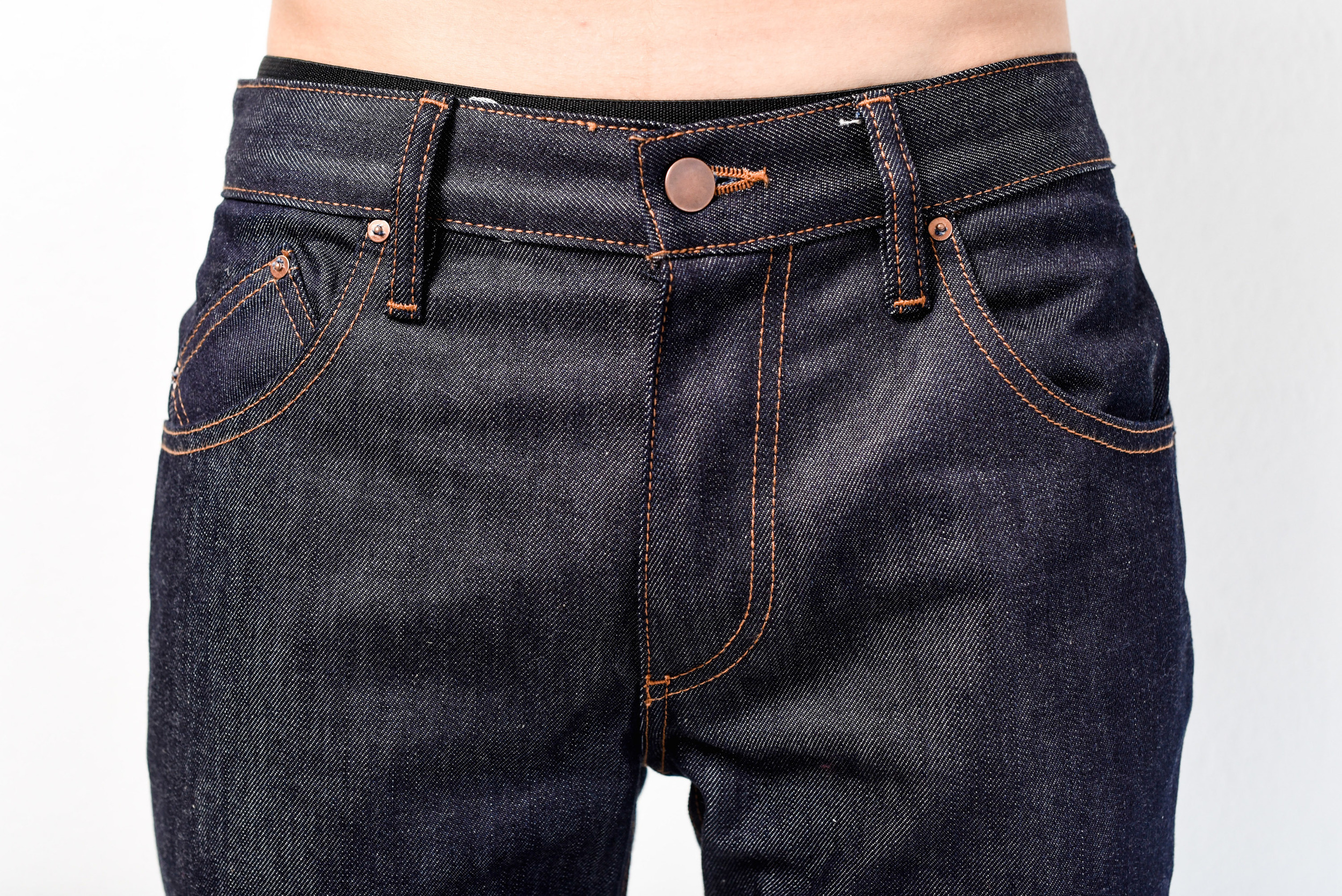 Mens SOURCE Denim Ethical Raw Jeans