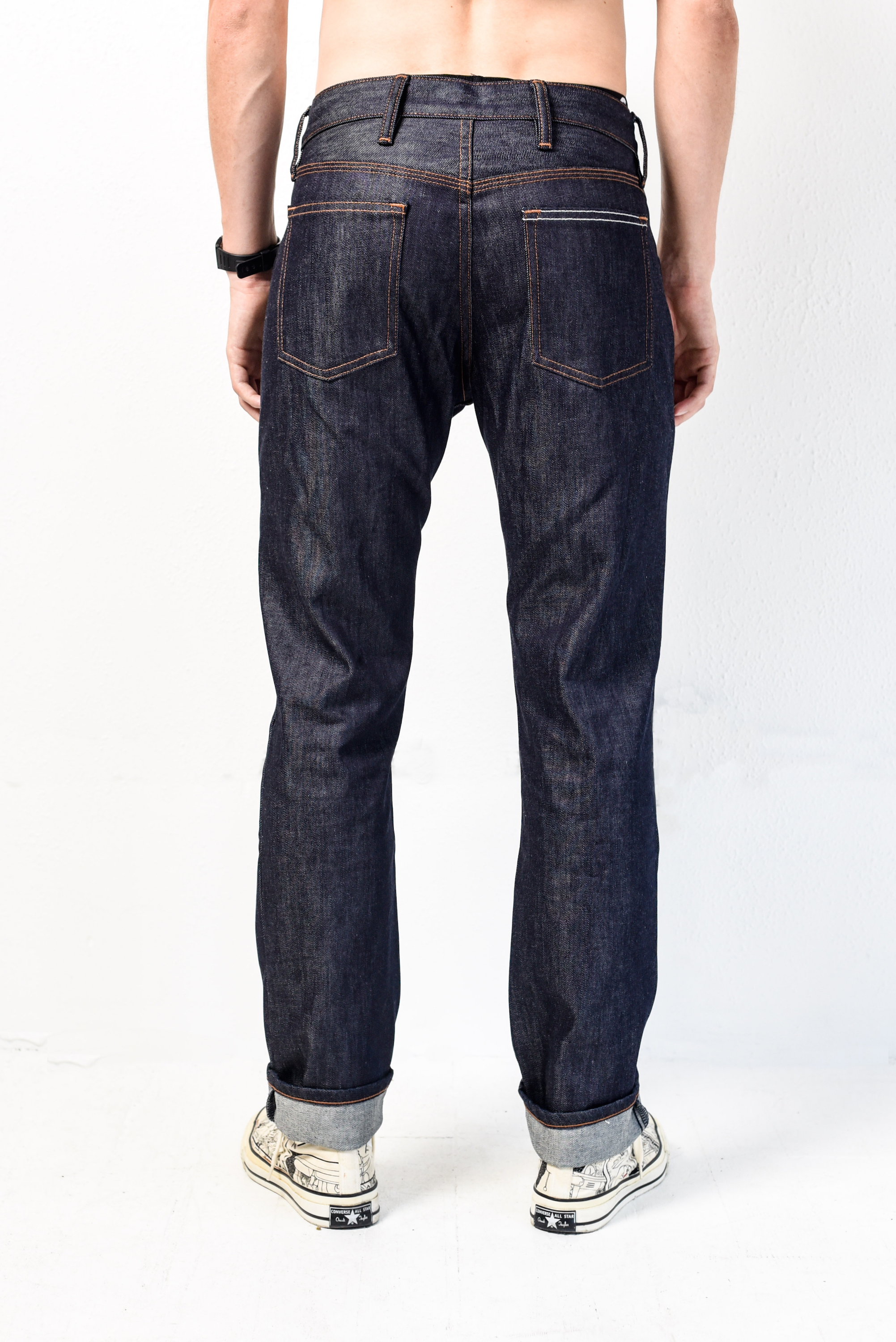 Mens SOURCE Denim Ethical Raw Jeans