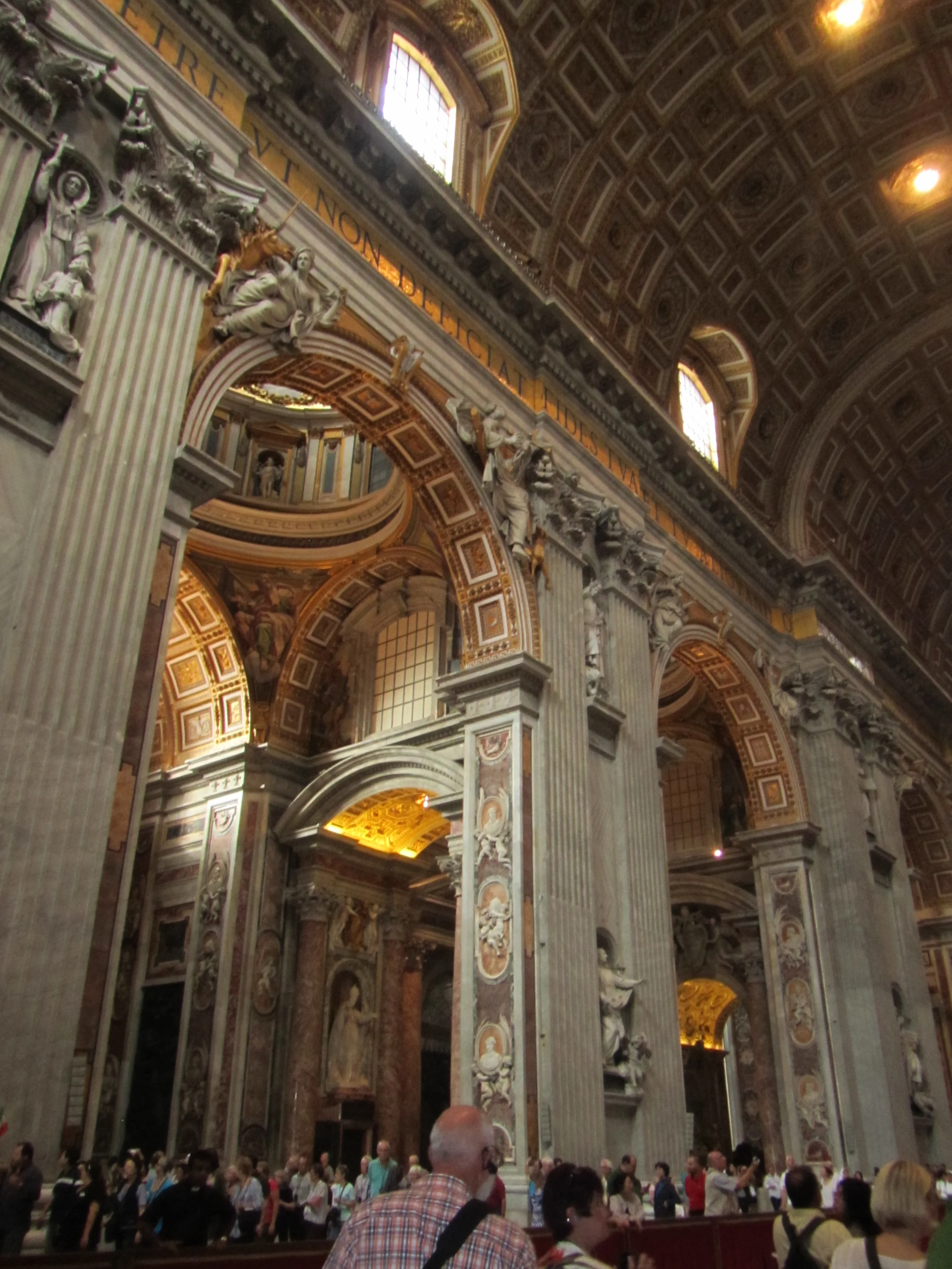 Rome - Inside St. Peter's Basilica  (2)