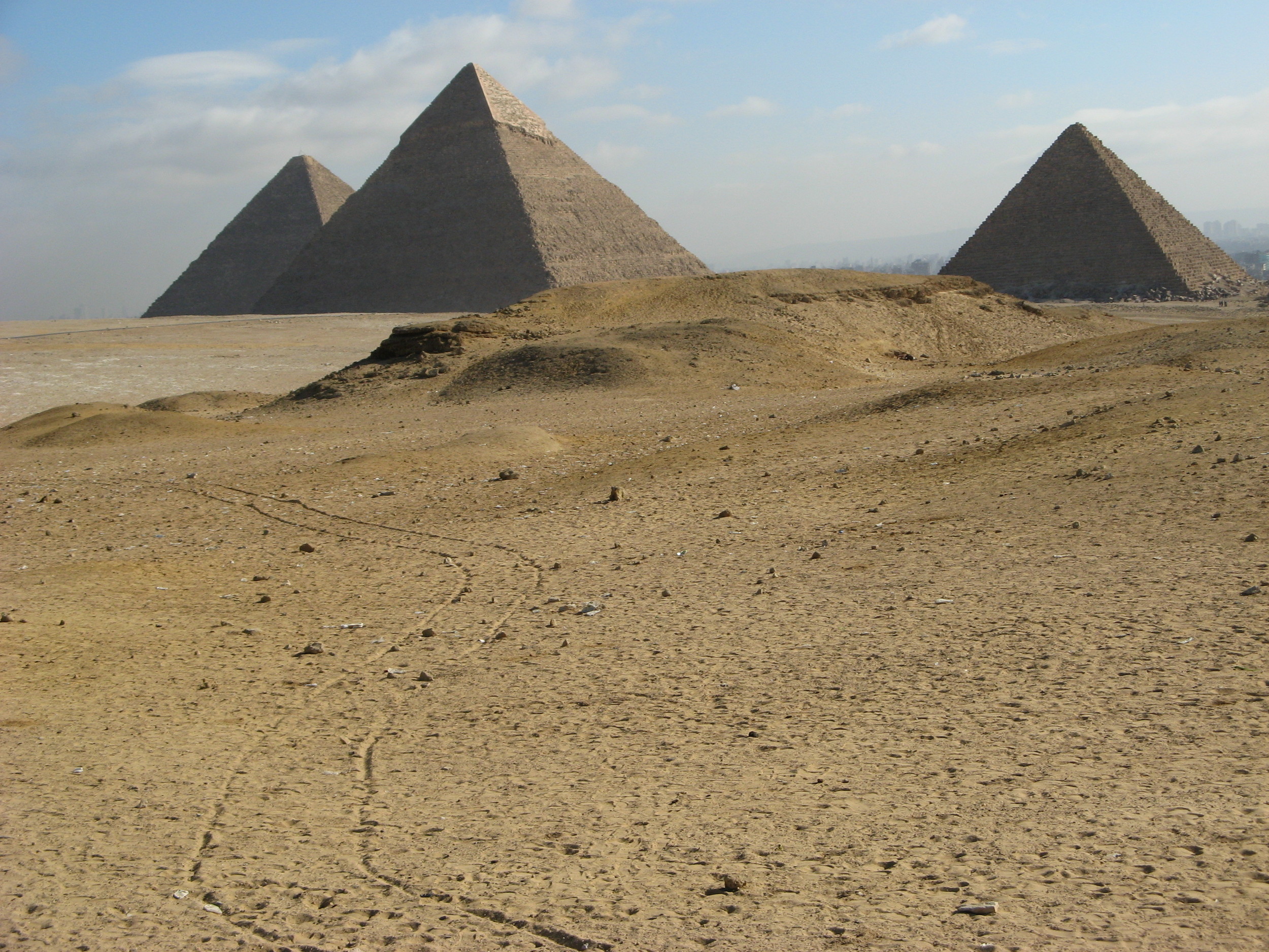  The Pyramids of Cheops, Cairo 