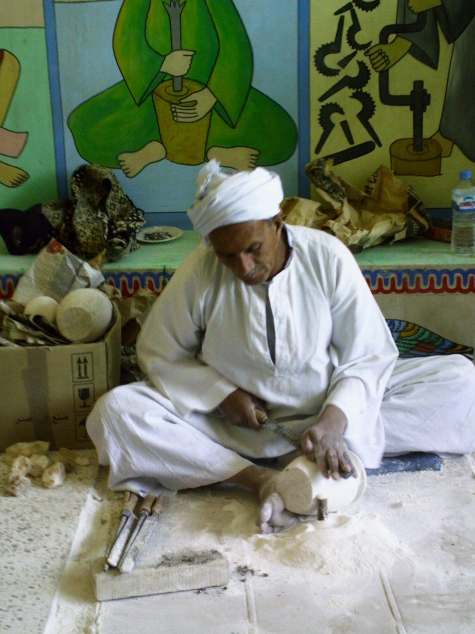  Alabaster shop in Cairo 