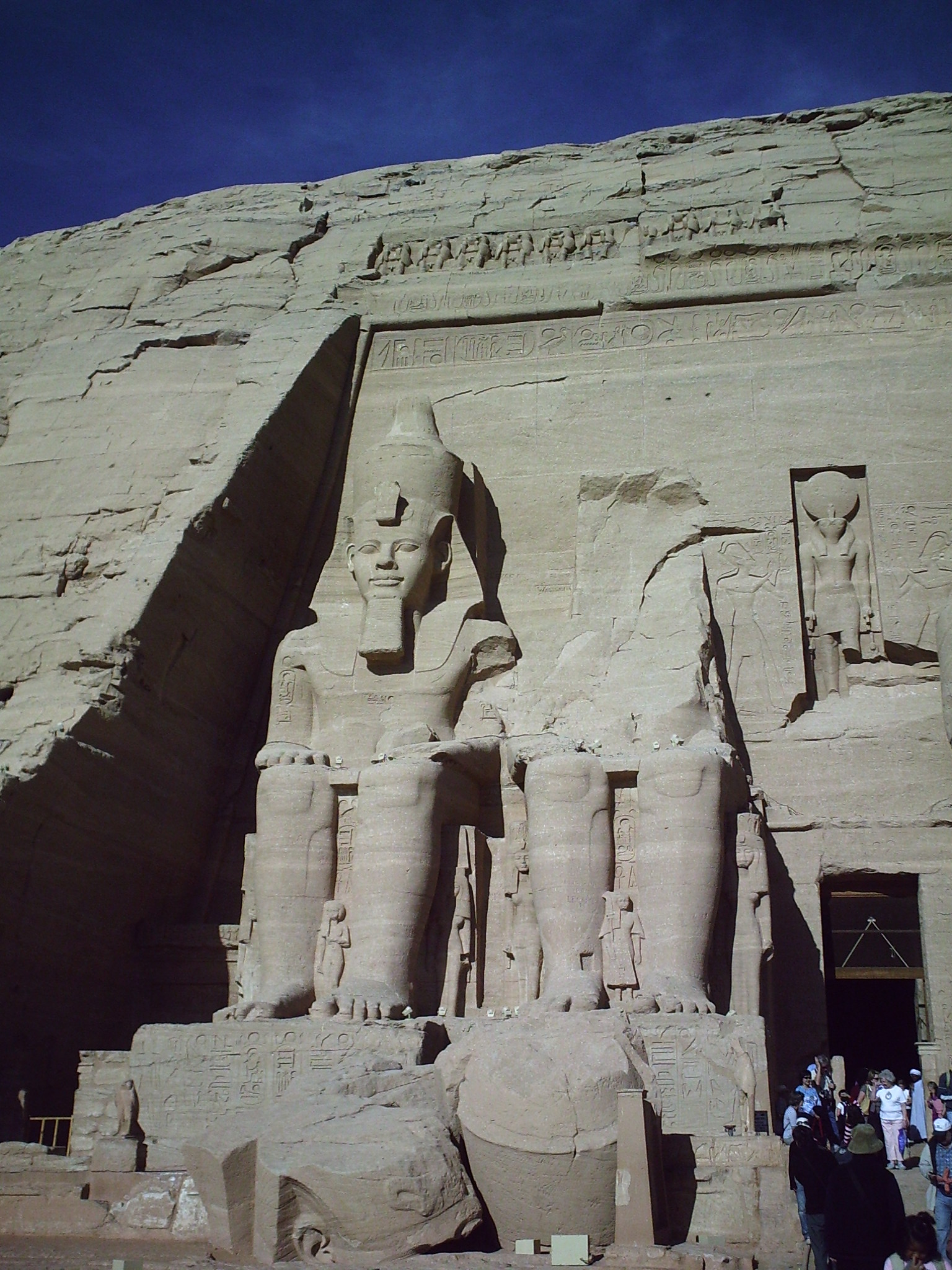  Abu Simbel - Entrance to the Temple of the King 