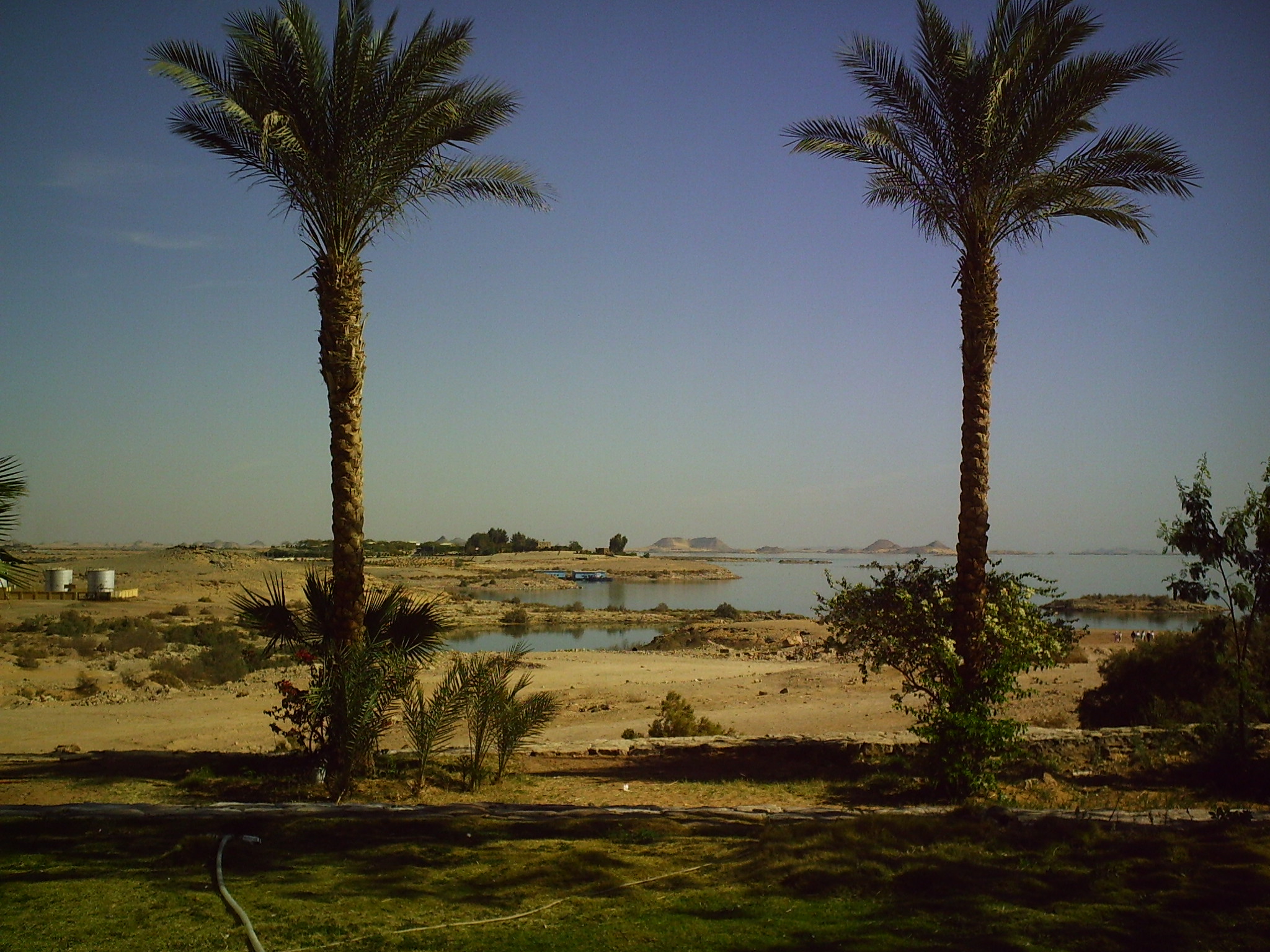  View of Lake Nasser from Abu Simbel 