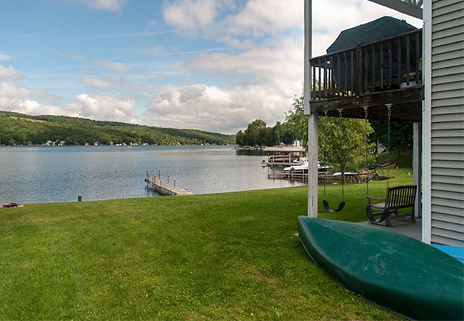 RENTAL HOUSES Visit this website and find one nearby the ceremony site across from 384 East Lake Road Penn Yan, NY on Keuka Lake.