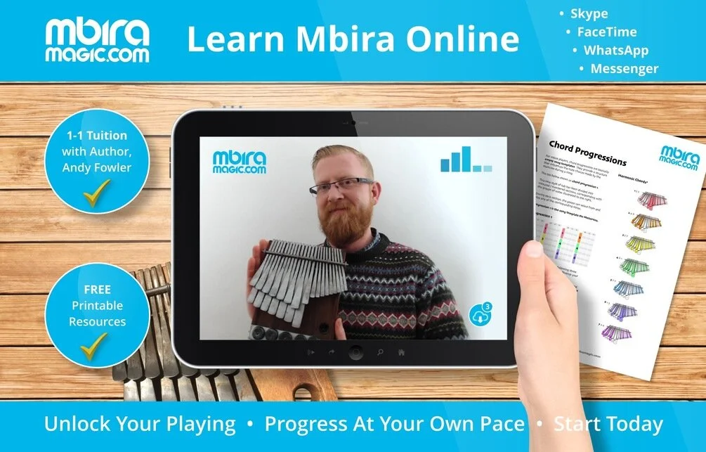 1:1 Mbira Video Lessons : with Andy Fowler