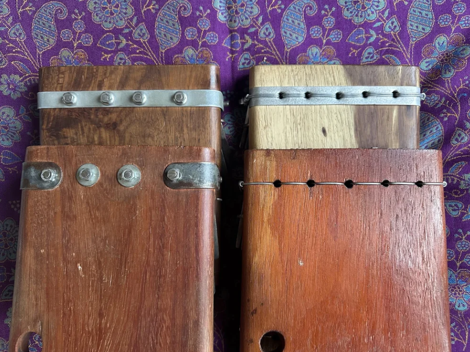 Bolt- and Wire-Tuned Mbiras.