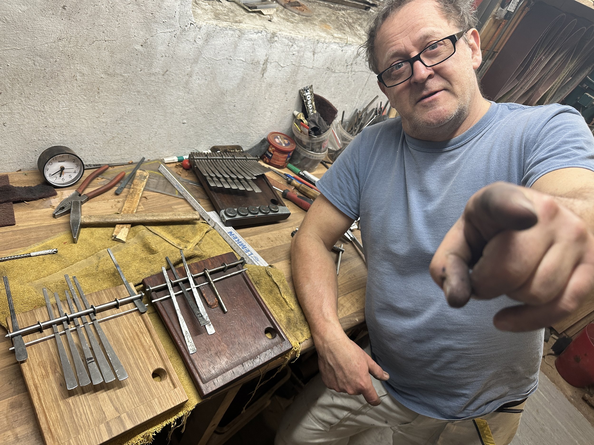 Mbira Maker Sebastian Pott