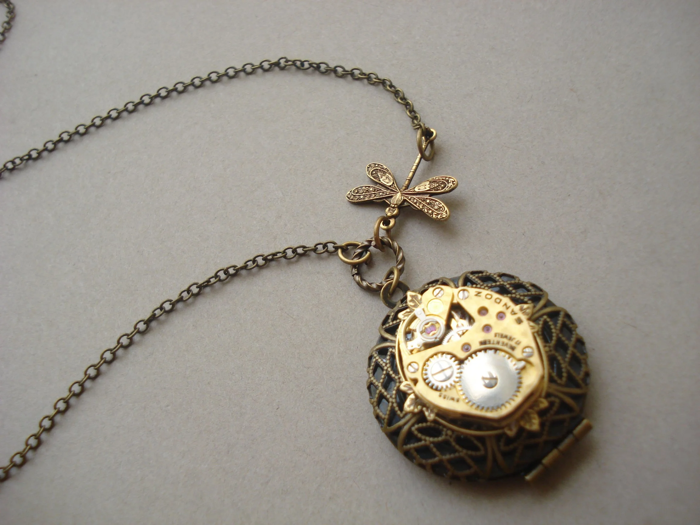 steampunk locket