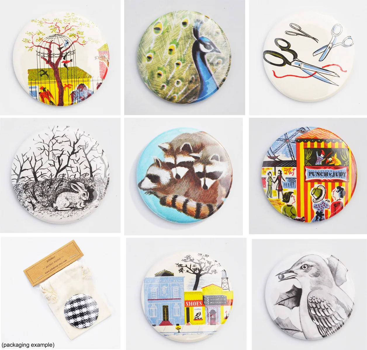 pocket mirrors