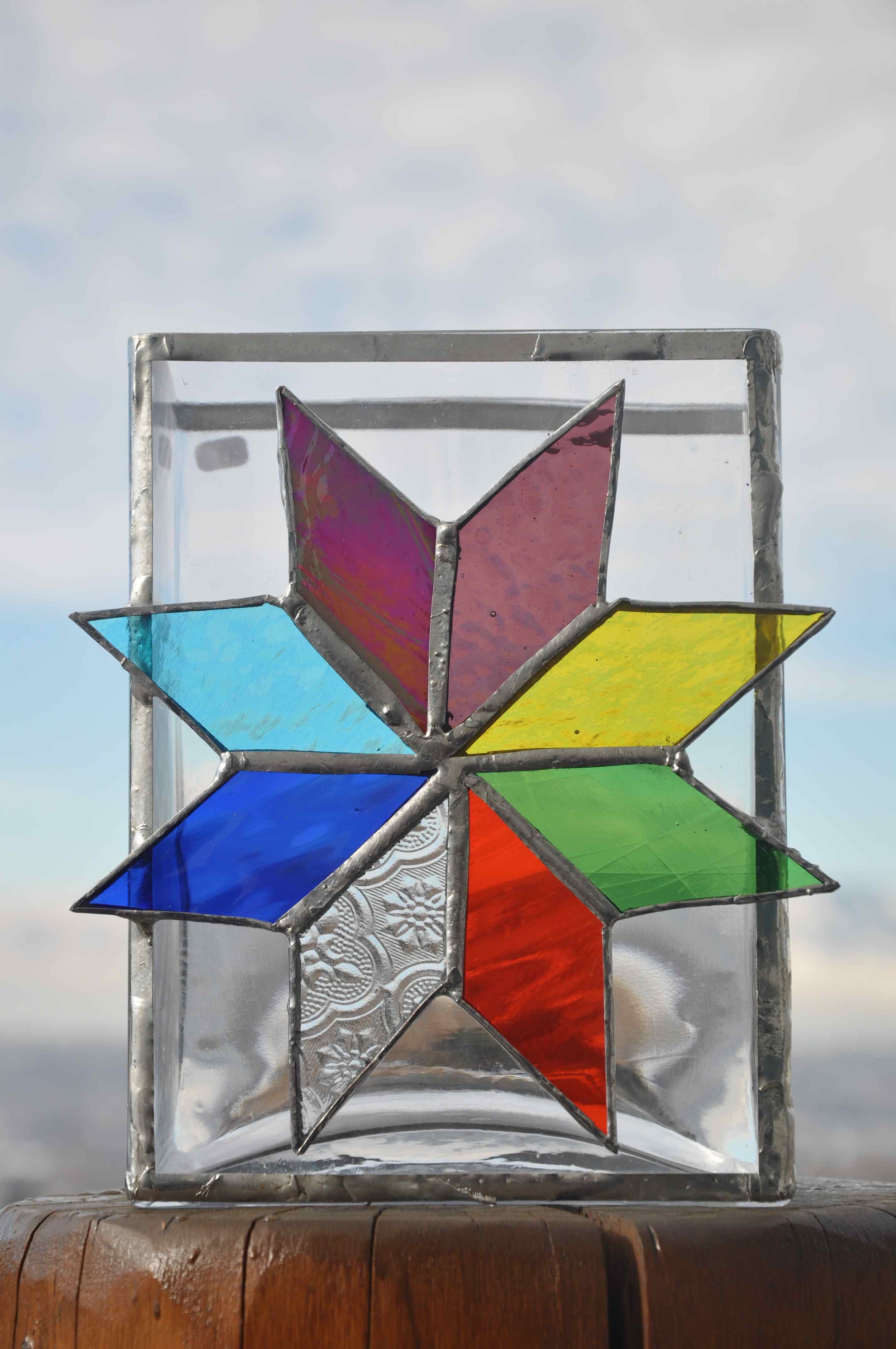 stained glass star