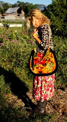 floral skirt