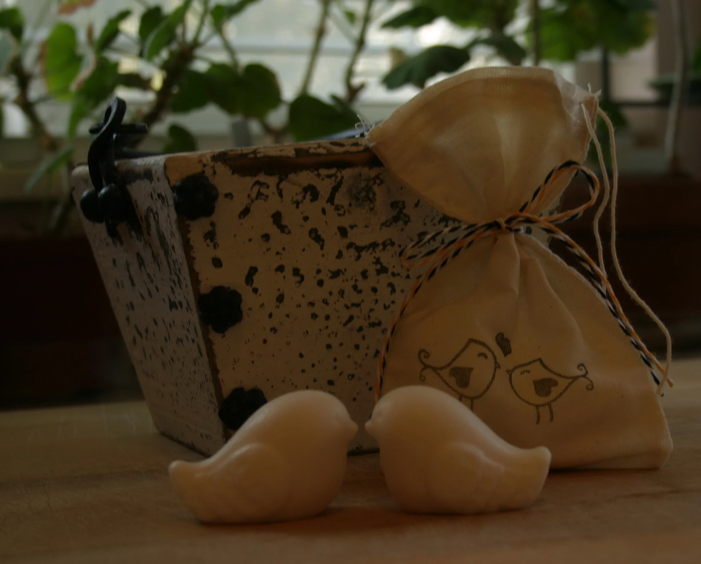 love birds soap 