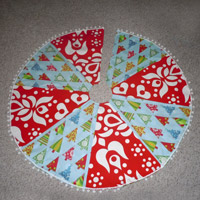 Christmas tree skirt