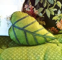 leaf pillow