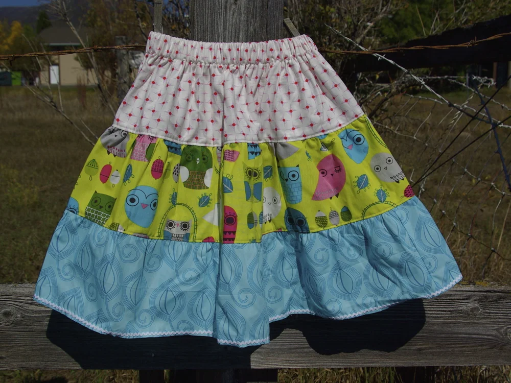 noelle o designs tier skirt