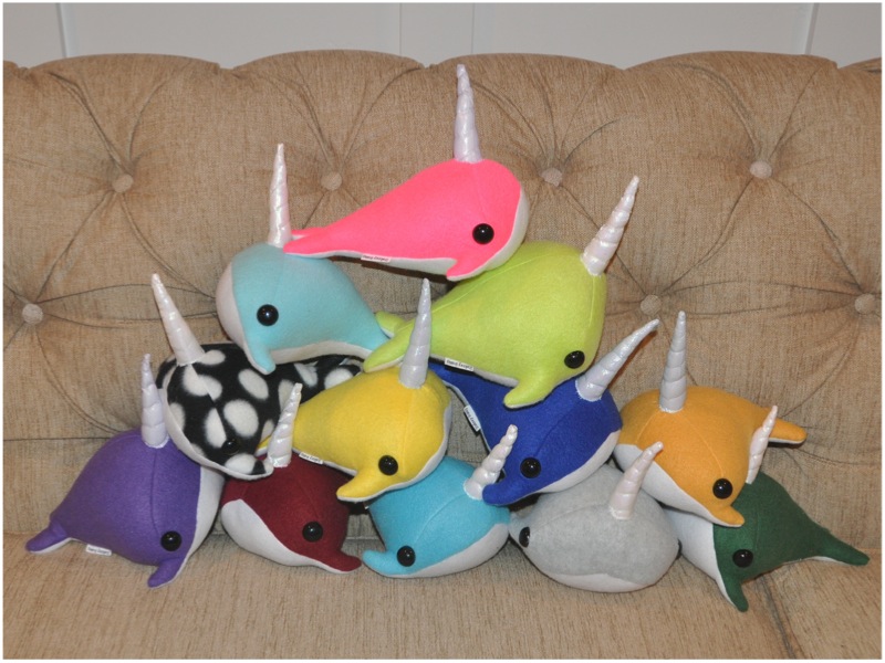 stuffed narwhals