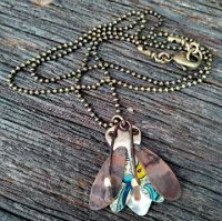 Linda-Hart-Vintage-Tin-Copper-Moth-necklace