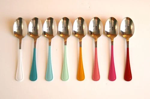 powder coated spoons