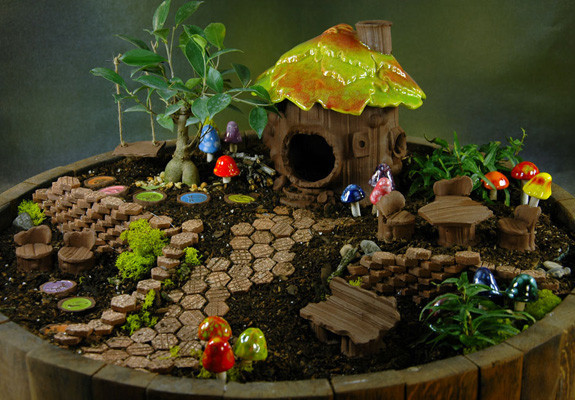 fairy garden planter