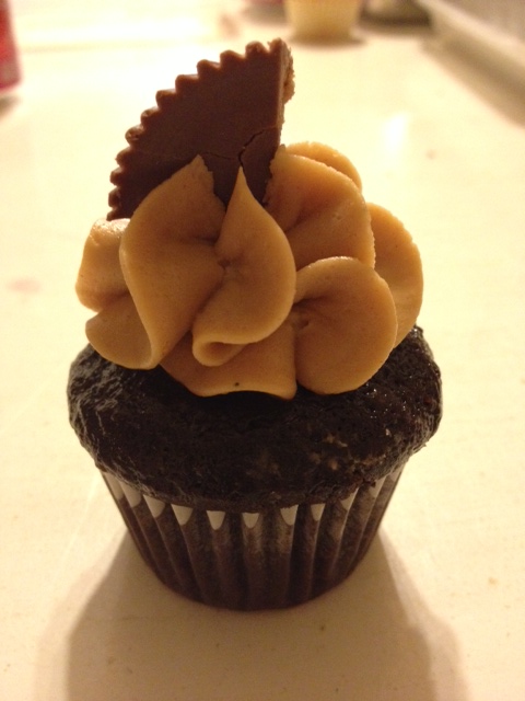 peanut butter cupcake