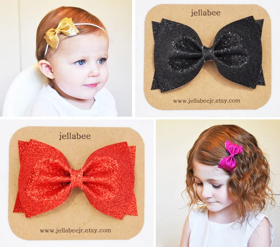 glitter-bows