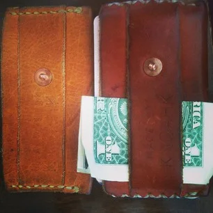 leather bag by knoak