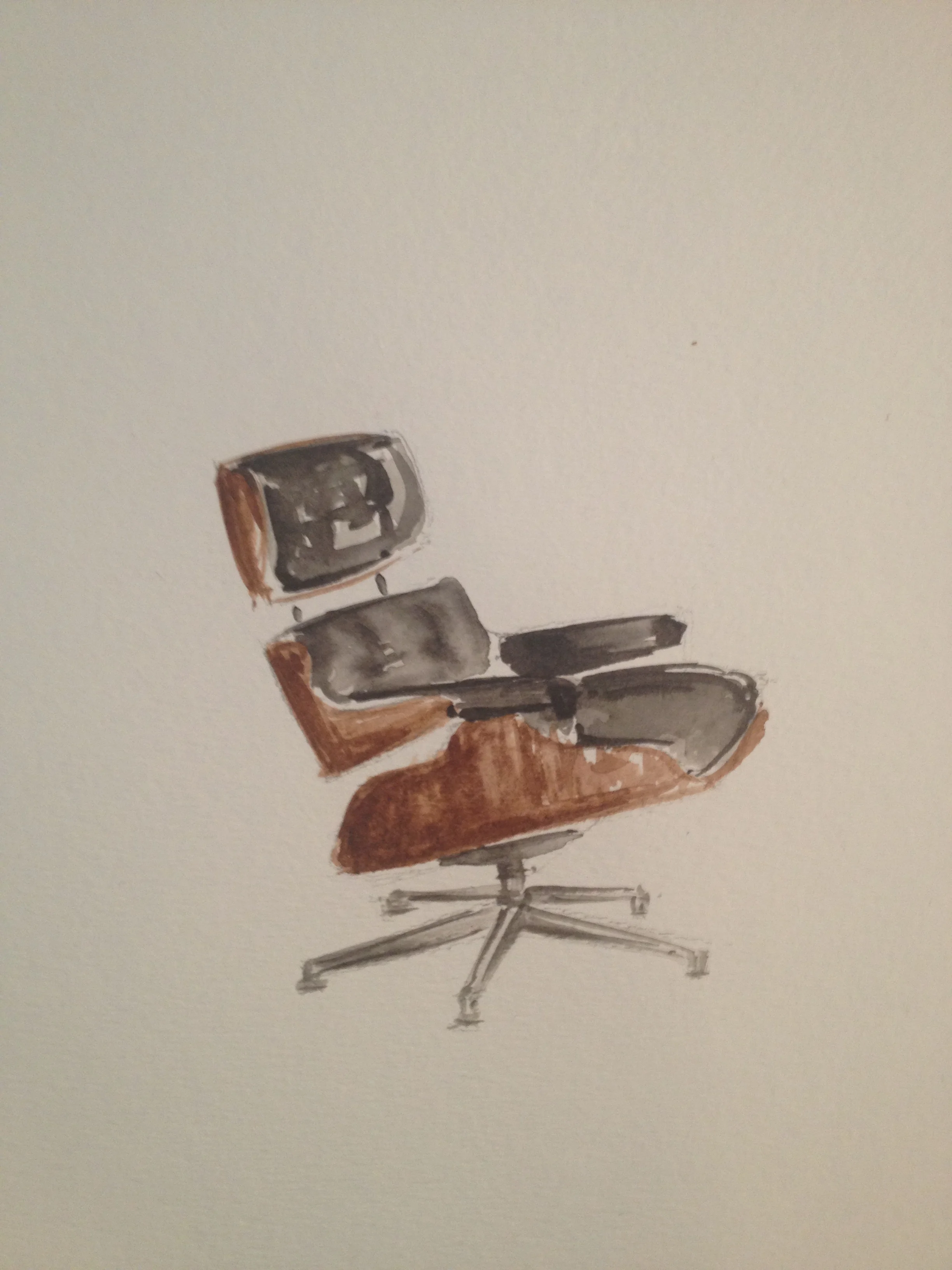 Eames Lounge, Suzanne Hall