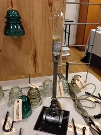 WorkmanMade- tall single lamp