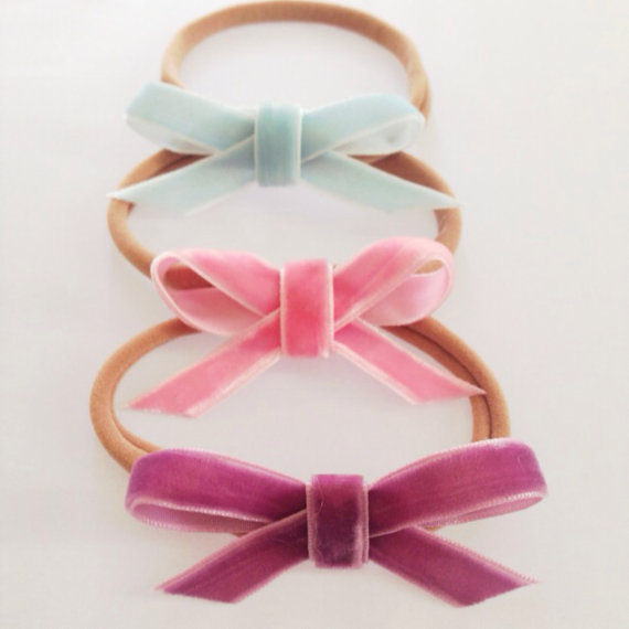 velvet bows