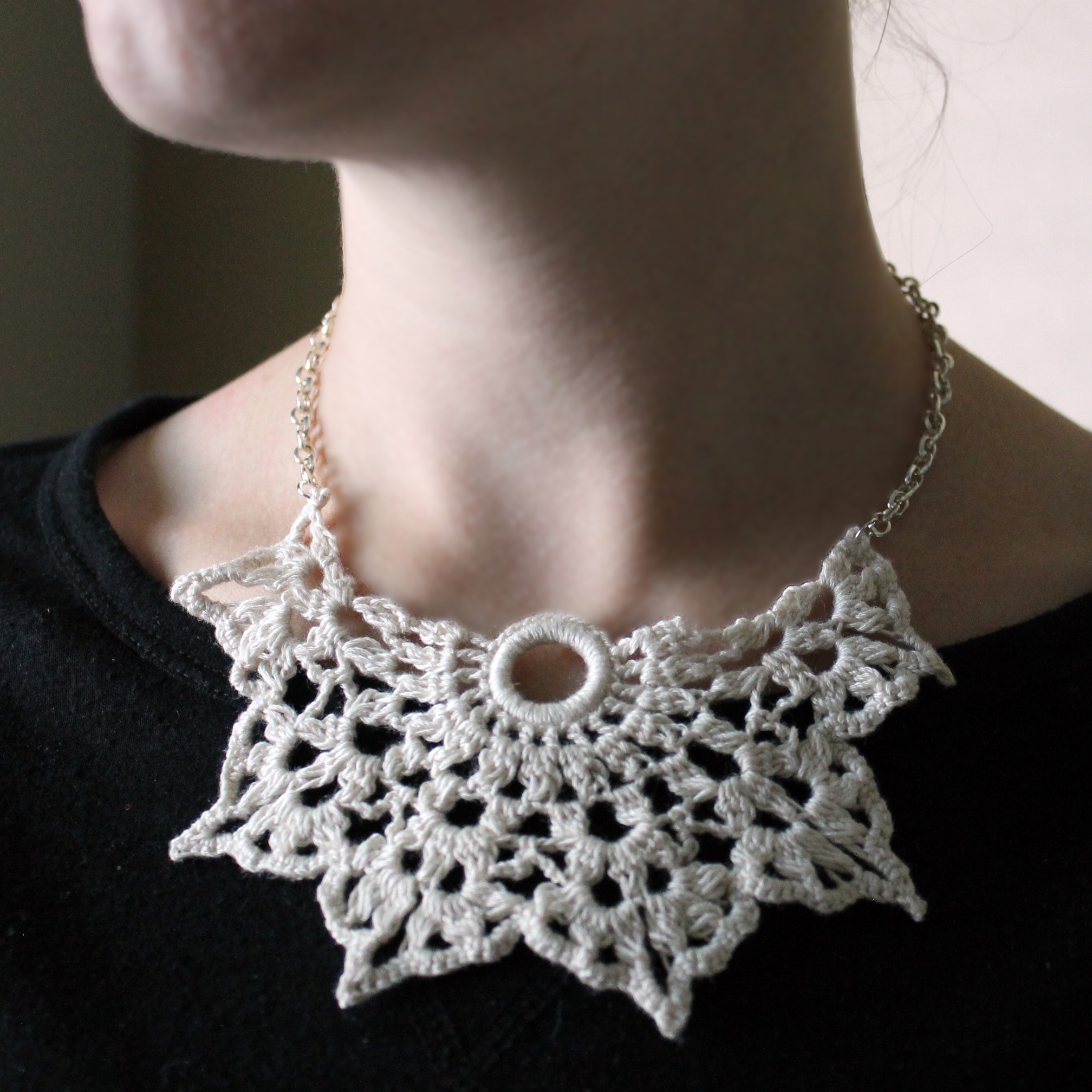 Star Crochet Necklace