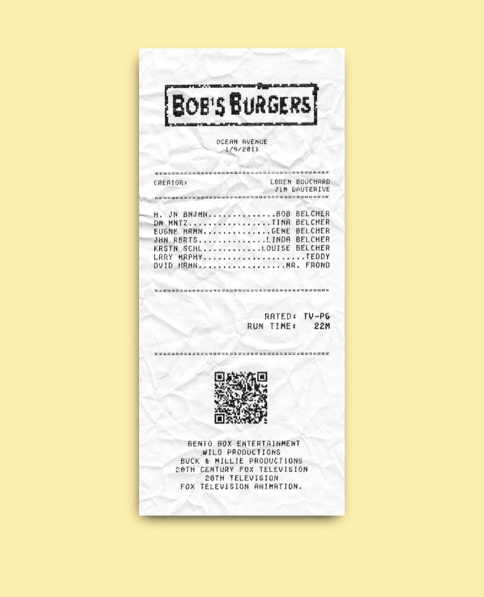 world of receipts
