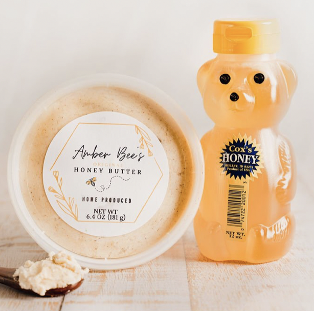 amber bee's honey butter
