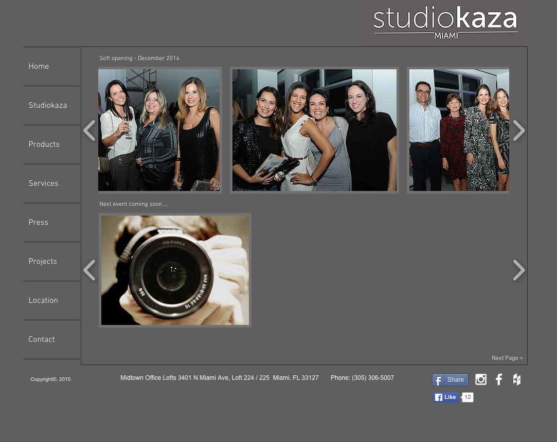 STUDIO KAZA MIAMI GRAND OPENING