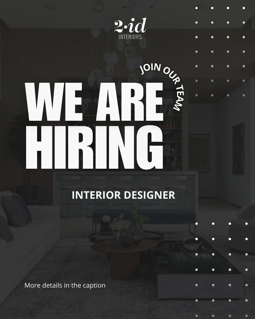 ✨ We&rsquo;re hiring! ✨

We&rsquo;re looking for a talented interior design professional to join our Team.

Requirements &amp; Skills:
* Minimum 3 years of experience in interior design or a related field
* Proficiency in AutoCAD
* Strong knowledge o
