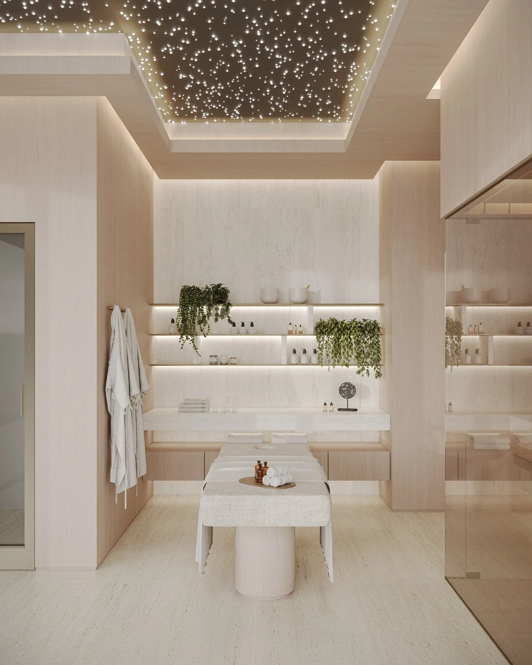 Luxury doesn't look the way it used to.

A spa you don't have to book.
A sauna a few steps away.
A gym you'll actually use, because it's right there.

Wellness used to be an extra. Now it's part of the plan from day one.

Which one would you use the 