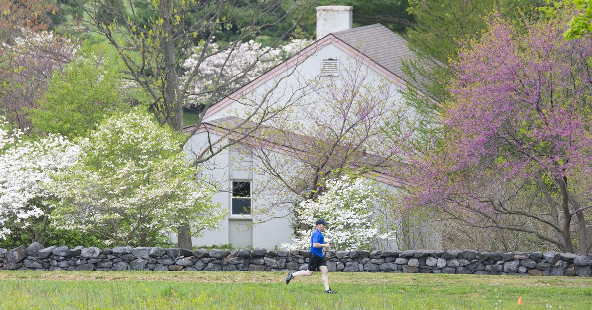 Malcolm Hughes (Team Yeager Law Firm for Kind to Kids Foundation) won the overall Delaware Charity Challenge Race to First 5K (Men's Division) at Brandywine Creek State Park on Saturday with a time of 23:21. The squads from Team Yeager Law Firm picked up a pair of 2nd place finishes on Saturday in the Men's Team 5K and Co-Ed Team 5K divisions. Photo courtesy of Fusion Race Timing.