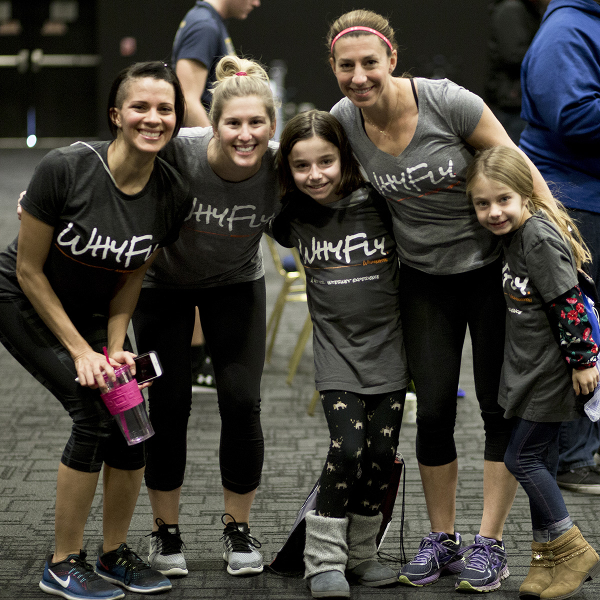 WhyFly, the Wi-Fi Sponsor for Pursuit of Health & Wellness Expo, finished 2nd in the Women's Team division of the Medley Triathlon competition. Photo by Rebecca Ashton Parson Photography .