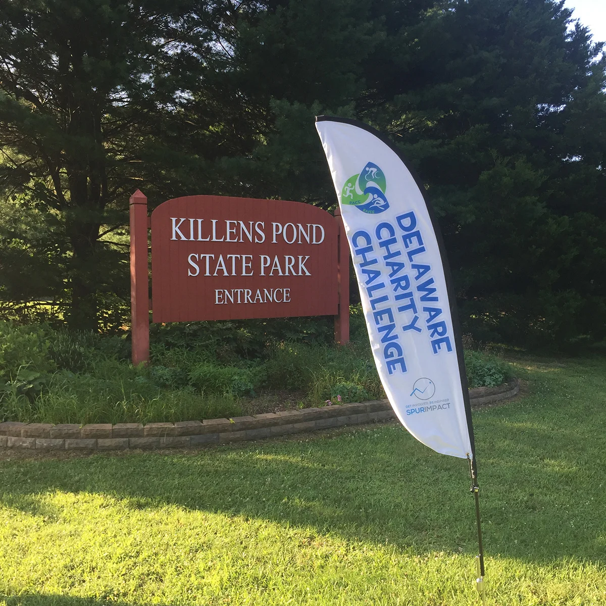 Participants in the 2nd Annual Race Across Killens Pond 5K could choose to raise money for different nonprofits they support. The top two fundraising teams combined to raise more than $1,000 for Combined Campaign for Justice and First State Animal Center and SPCA.