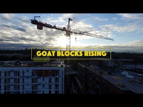 Goat Blocks Aerial Trailer