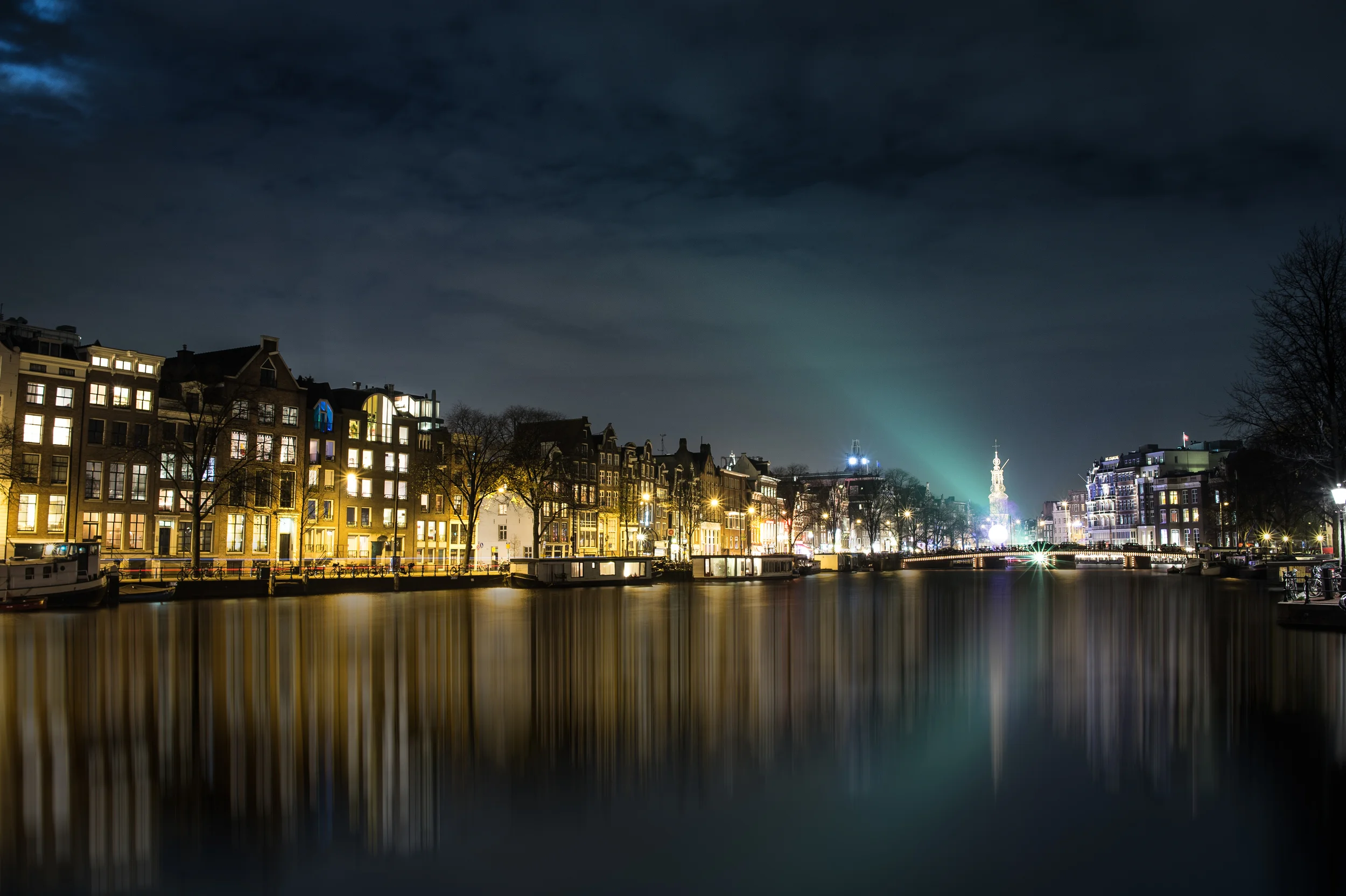 Amsterdam by night 