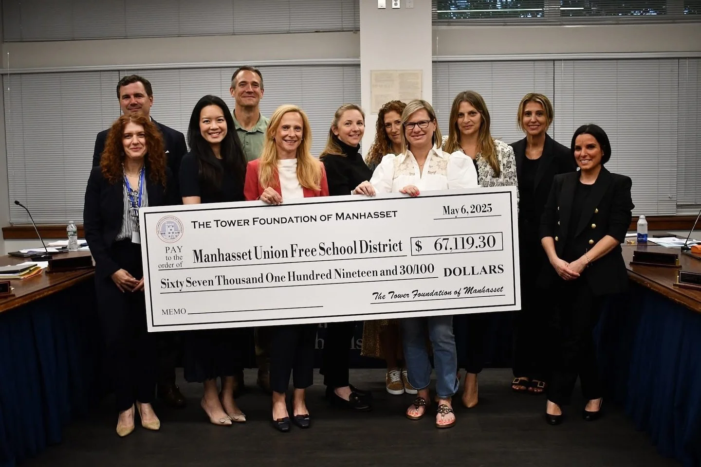 ✨ In June, the Tower Foundation of Manhasset proudly donated $67,119 to the Manhasset School District&rsquo;s Security Initiative.

This gift was made possible thanks to the generosity of our community and the incredible support from our 2025 Dinner 