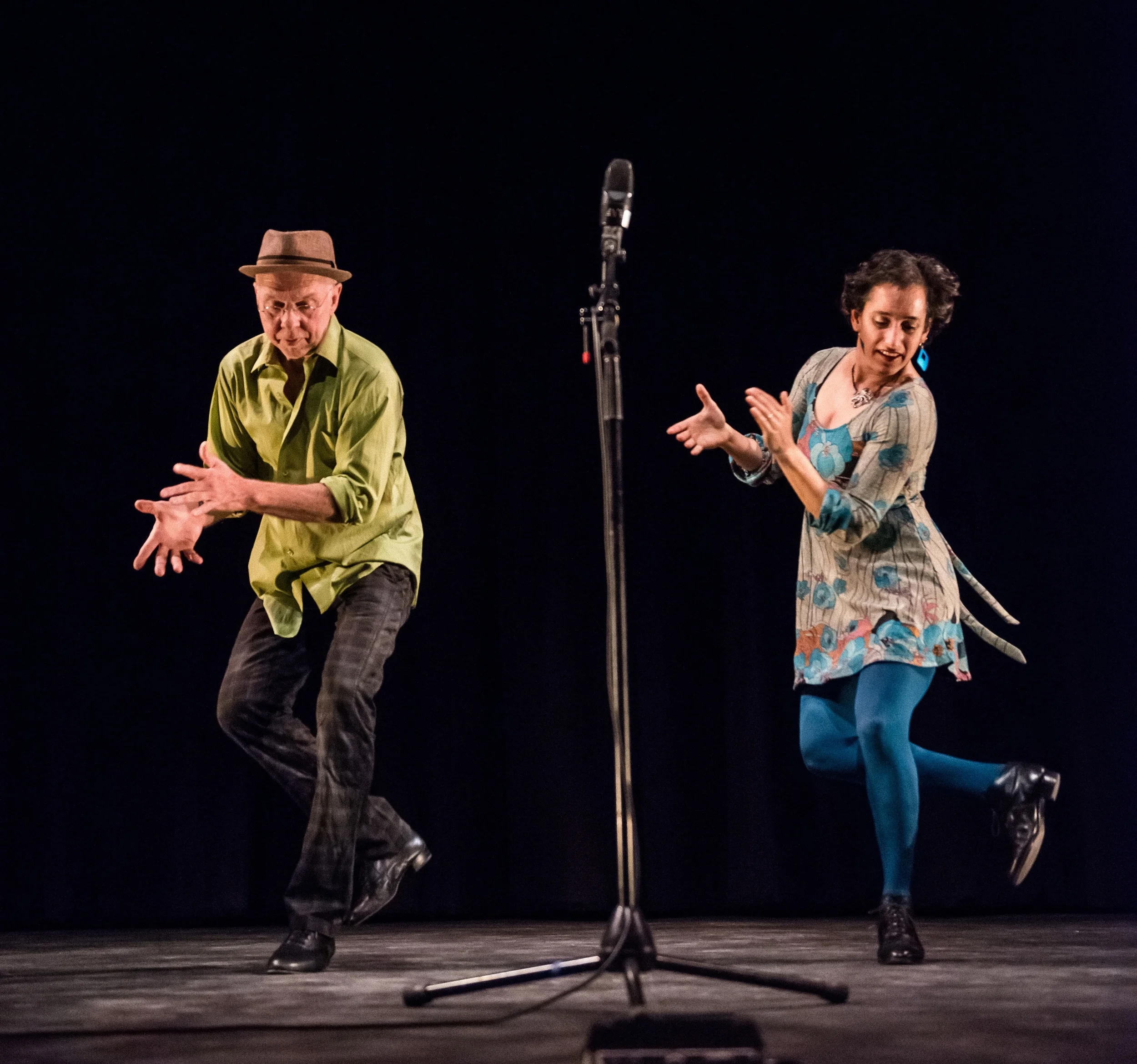 Keith Terry and Evie Ladin